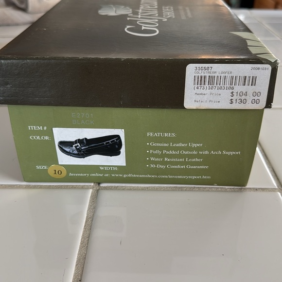 🐈‍⬛ Golfstream Loafer Shoes Size 10 NIB 🏌️‍♀️🏌️‍♀️ - Picture 12 of 12